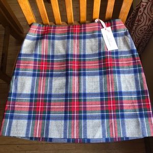 Vineyard Vines Jolly Plaid Postage Stamp Skirt NWT